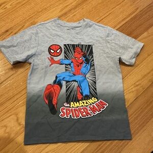 Marvel Gray Spider-Man Short Sleeve Tee